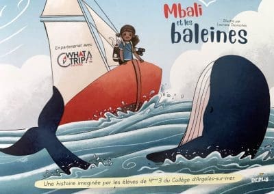 Mbali et les baleines : fruit du projet pédagogique du festival !