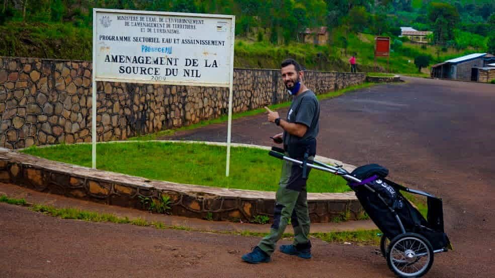 Marcheur du Nil : le choix du cœur