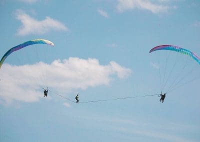 Tic Tac base : les limites de la highline repoussées