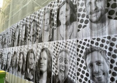 L’oeuvre « Transborder » est visible dans le centre-ville de Montpellier !
