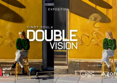 L’Exposition “Double vision” de Cindy Soula est visible à l’Agora du Crès